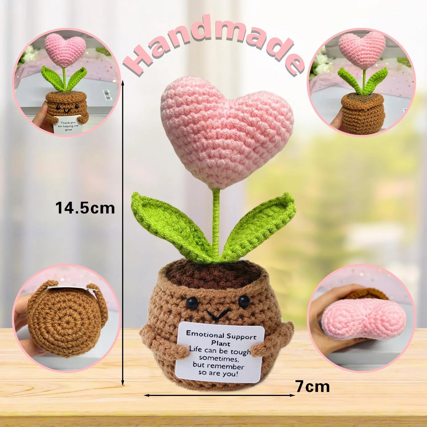 Handmade Mini Crochet Puffis